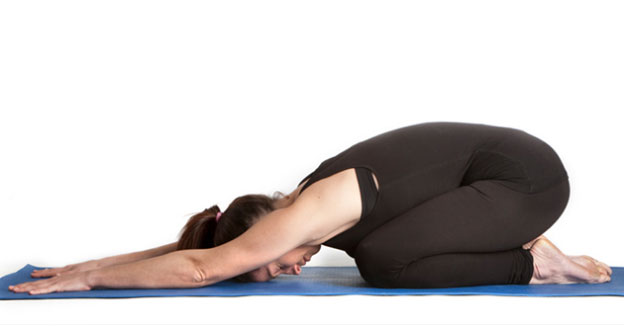 Balasana (Childs pose)